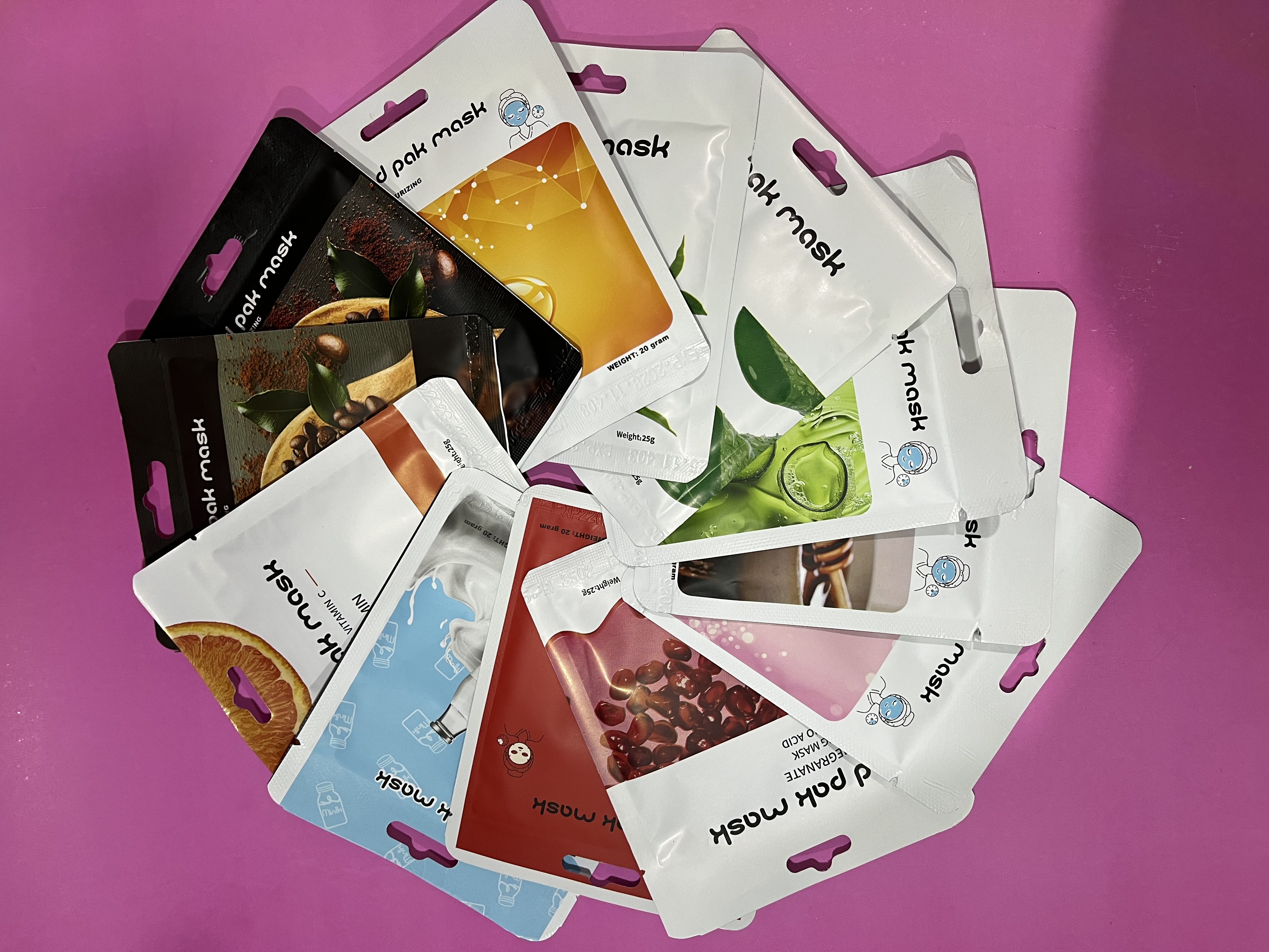 ماسک صورت ورقه ای پدپاک Pad Pak Mask